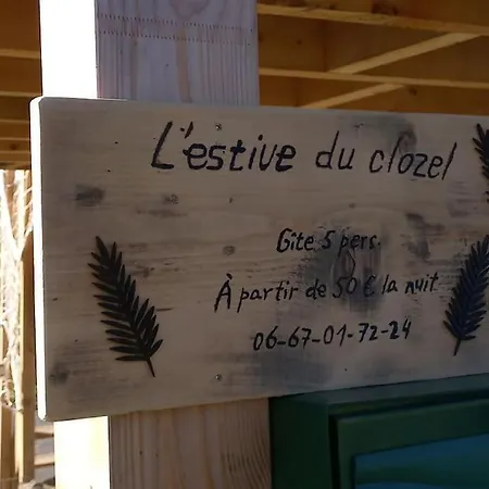 L'estive Du Clozel Feriehus *